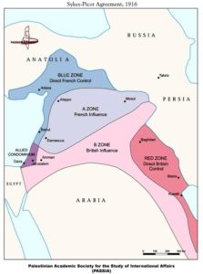 Map of the Seiks and Piko agrrement