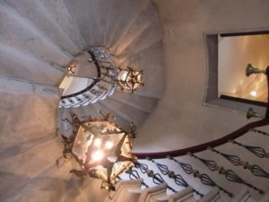 The staircase