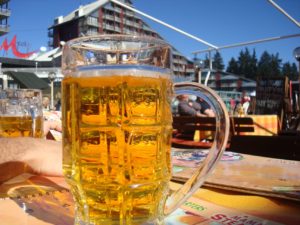 Borovets, Bulgaria - ski site - drinking