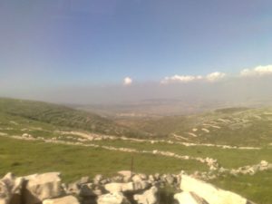 The only settlement that ever existed on Mount Ebal - A Persian farm