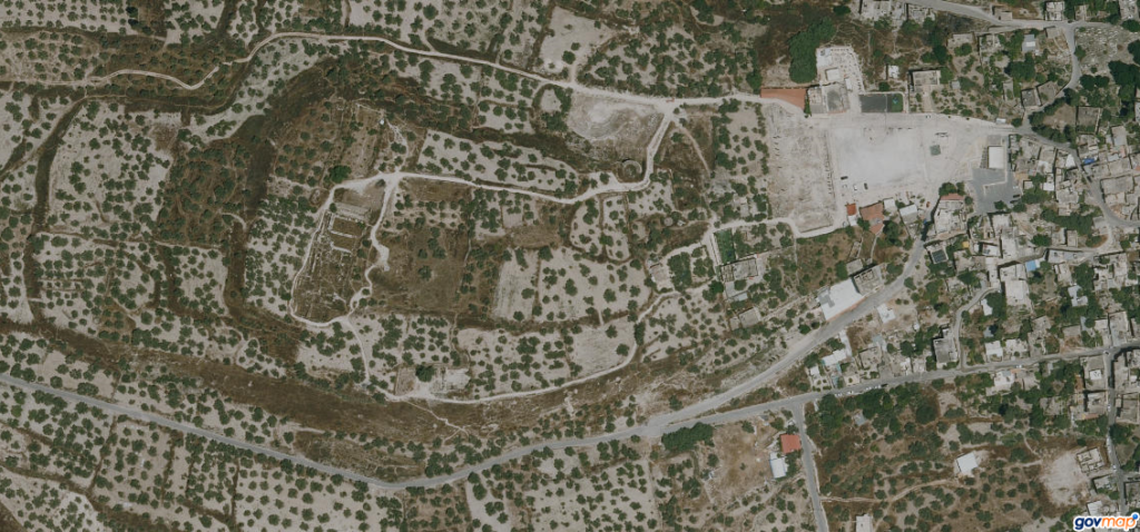 Arial view of the site today (Source: Govmap.gov.il)