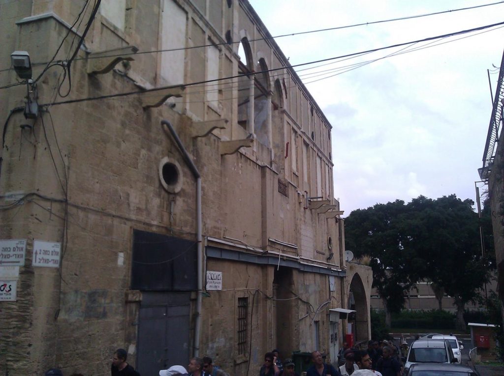 The Palace of Mostafa Pasha Al-Halil (Fourth Mayor of Haifa, between 1885-1903). The first building outside the walls of Haifa - Haifa in the Ottoman time