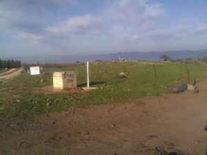 Some of the memorials in the Golan Heights - 2