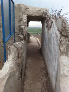 The old bunker, were 28 soldiers fought for their life for 3 days.