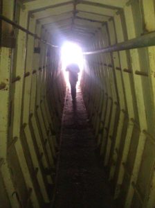 The Entrance to the new bunker, built after Yum Kippur War.