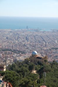 Barcelona from the Tibidabo