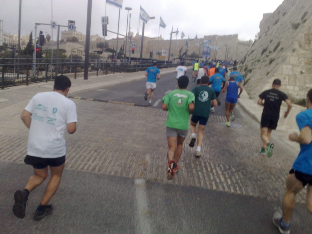 March 01st 2013 – Jerusalem, Israel – half a Marathon