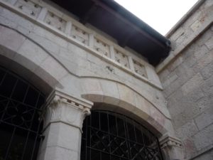 03192015-25 The remains of the Coat of Arms that were placed above the entrance to the Italian hospital