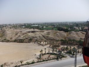 Tel es-Sultan (Tel-Jericho) from above.