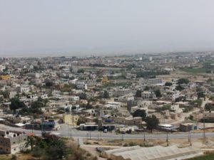 Jericho - the grey and the green - from the Funicular