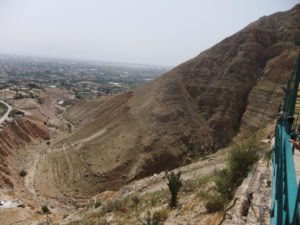 Jericho from Dir al-Cartanel (Monastery of Temptation)