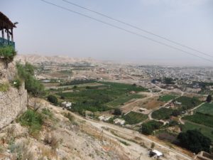 Jericho from Dir al-Cartanel (Monastery of Temptation)