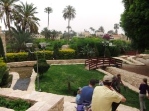 Ein es-Sultan spring (look on the size of the pipe! imagine how much water they pump and how much water keeps flowing!) - Jericho