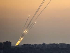 07162014-11 - Hamas firing rockets toward Israel (AFP)