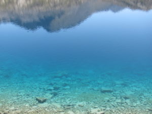 Really crystal clear blue water... - Finished
