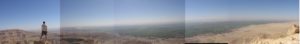 Luxor - A panorama view from the west bank