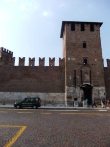 The Castelvecchio Bridge and the Castelvecchio in Verona.