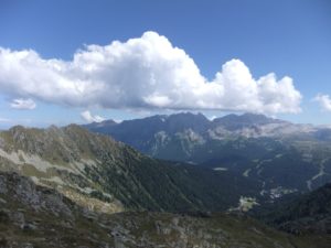 Down there, is Madonna di Campiglio