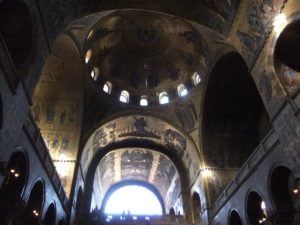 St Mark's Basilica from inside