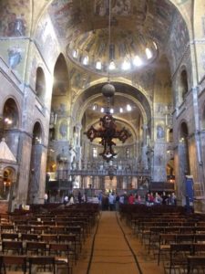 St Mark's Basilica from inside