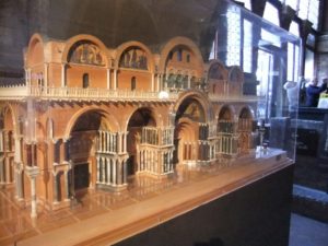 Models of the St Mark's Basilica