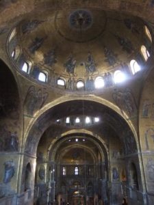 St Mark's Basilica from inside