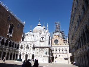 The inside court of the Doge's palace