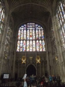 10042013-32 King's College church from a Inside (what a surprise, it's also long from the inside! =) - Cambridge