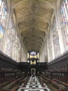 10042013-33 King's College church from a Inside (what a surprise, it's also long from the inside! =) - Cambridge