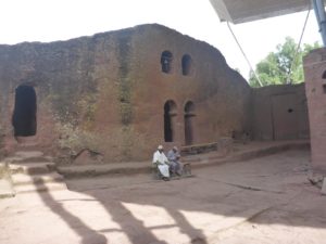 All of the Churches are surrounded with deep tunnels, Gates and underground tunnels - Monolithic Churches