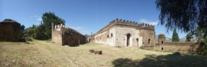 Seventh building - Bekafa's Castle (Messih-Seghed Bekafa's) (ruld between 1721-1730) - from outside - Fasil Ghebbi