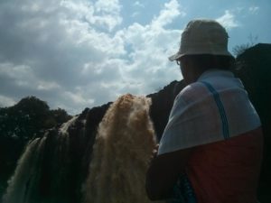 The Waterfalls from closer look still amazing - Blue Nile falls 