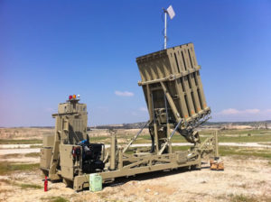 Iron Dome system - bombarded Tel Aviv