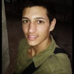 Staff Sgt. Eliav Eliyahu Haim Kahlon, 22, from Safed (killed by mortar fire along the Gaza border) - Moshe Davino