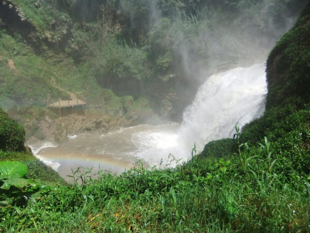  A "double" rainbow! =) in the Chiflon waterfall (Chiapas, Mexico).