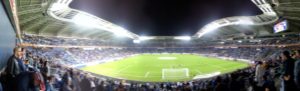 11162014-02 Panorama view of the stadium from inside. - Israel vs Bosnia  - Football