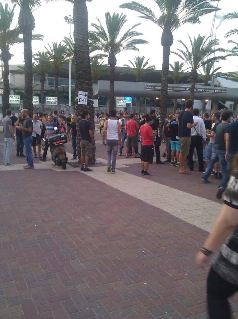 Getting ready for the show in Tel Aviv Convention Center 2 - the prodigy