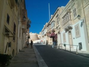 The street to the citadel