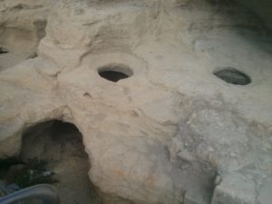 The old broken cisterns of the citadel