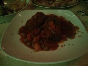Bragioli (beef olives)  - traditional Maltese food. Baby-moon