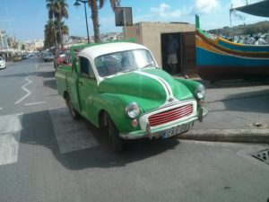 A sweet old car, that reminded Atzva of her Savta (grandmother car)