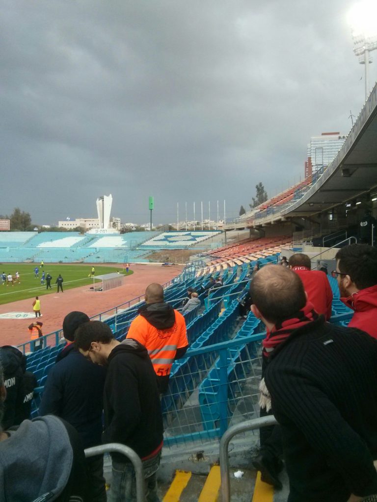 Look at the seats, the angle of view, the grass on the tribunes, the ATC tower (?) getting fired