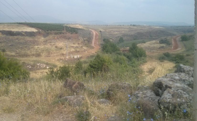 Behold - The Israel-Lebanon border on Snir stream  - Windows of time2