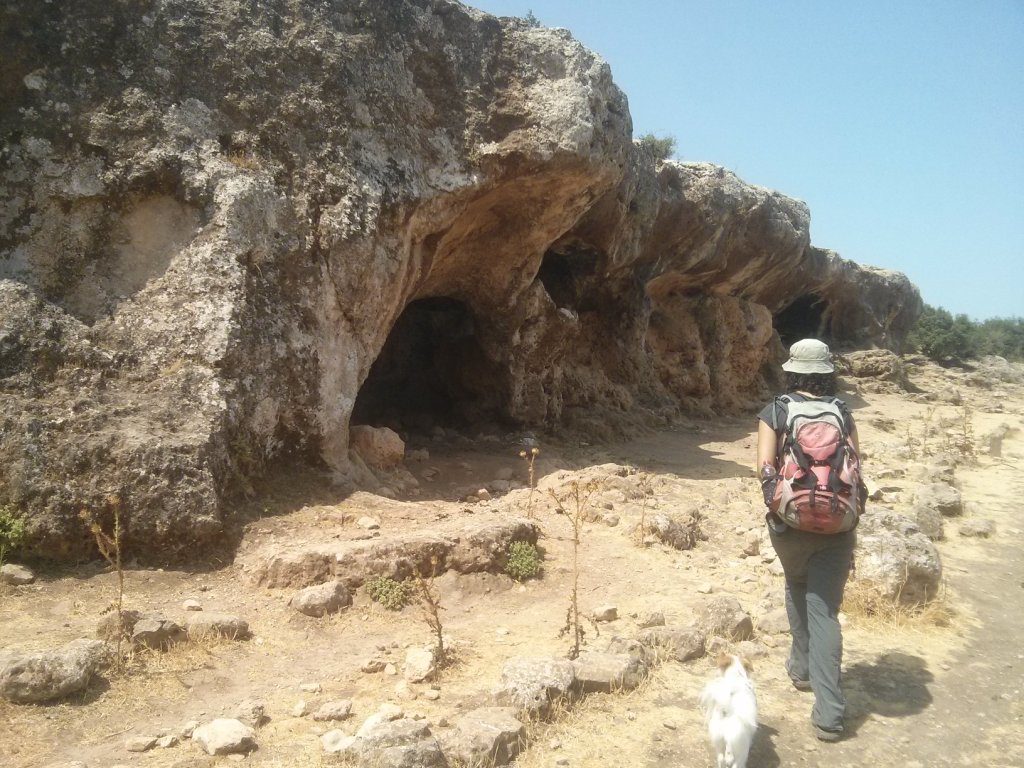 The caves - Nahal Me'ara