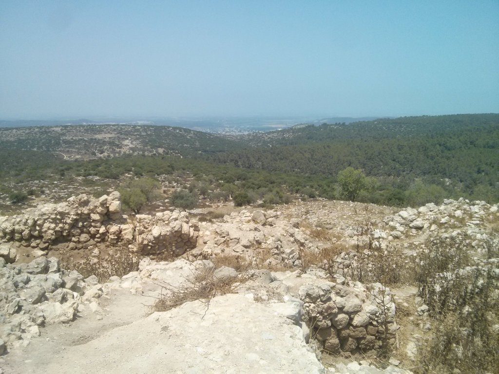 Looking east to the moshav of Bar Giora;  Looking ot the west to city of Beit Shemesh; Looking South-West  to the new neighborhood of Ramat Beit Shemesh (were I a project I hope will leave soon)