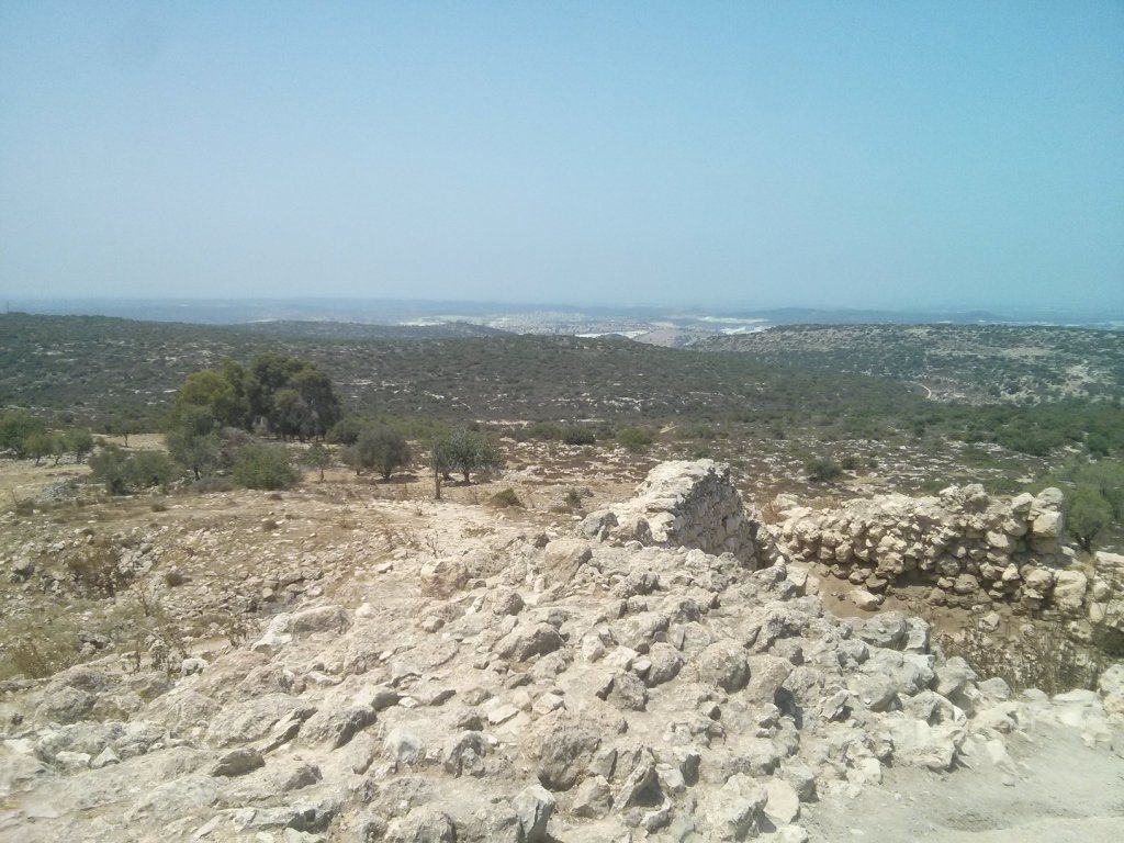 Looking east to the moshav of Bar Giora;  Looking ot the west to city of Beit Shemesh; Looking South-West  to the new neighborhood of Ramat Beit Shemesh (were I a project I hope will leave soon)