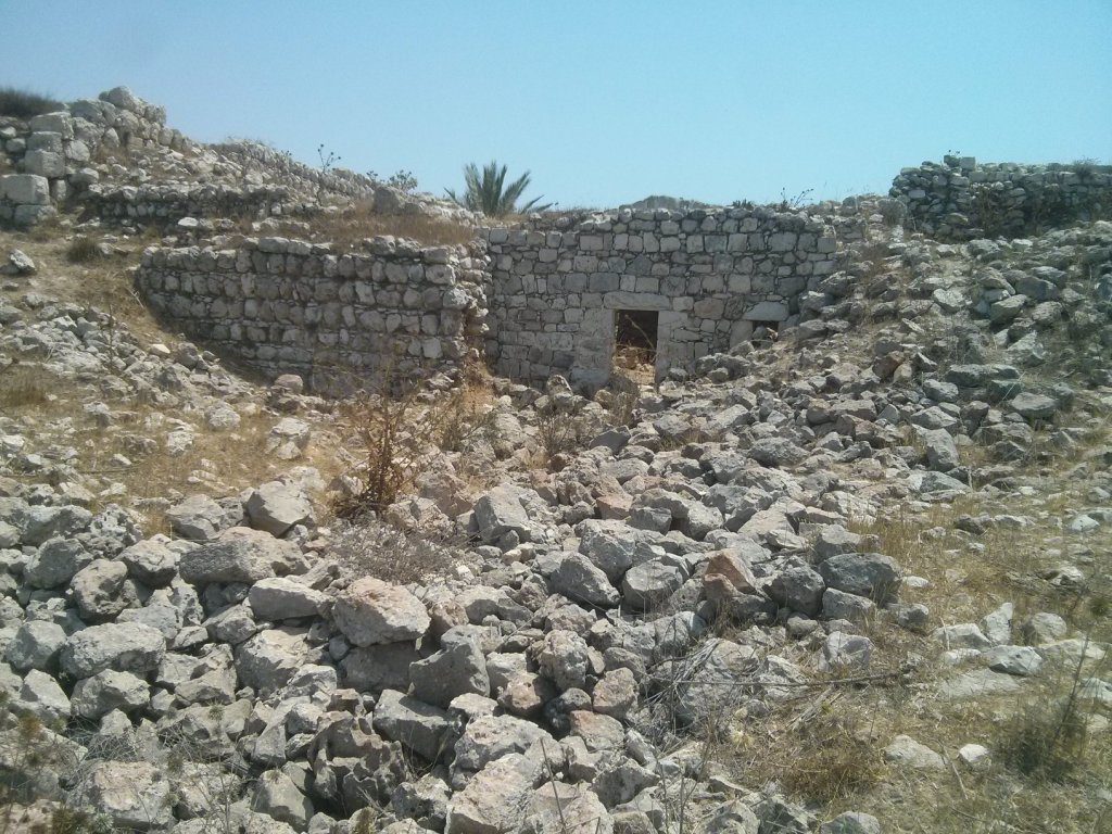 The castle ruins from around