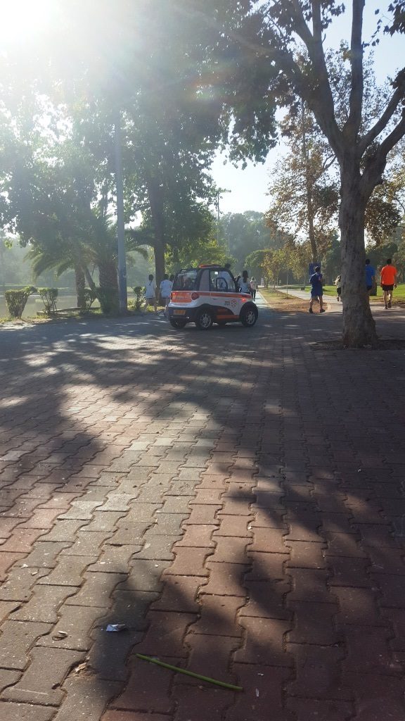 United Hatzalah cute vehicle