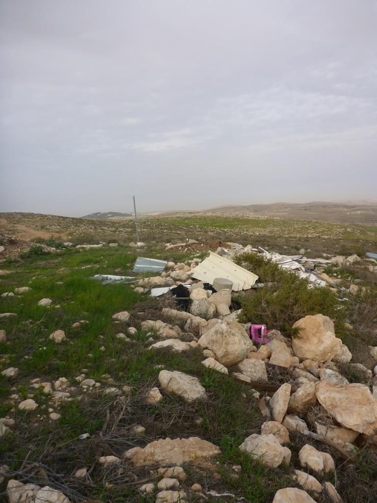 Looking South East from Mitzpe Yair - Desert