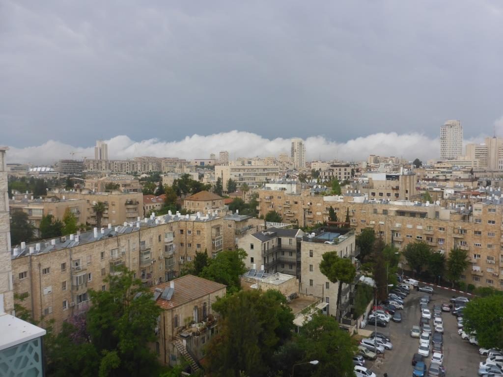 Looking South from the hotel roof - Jerusalem